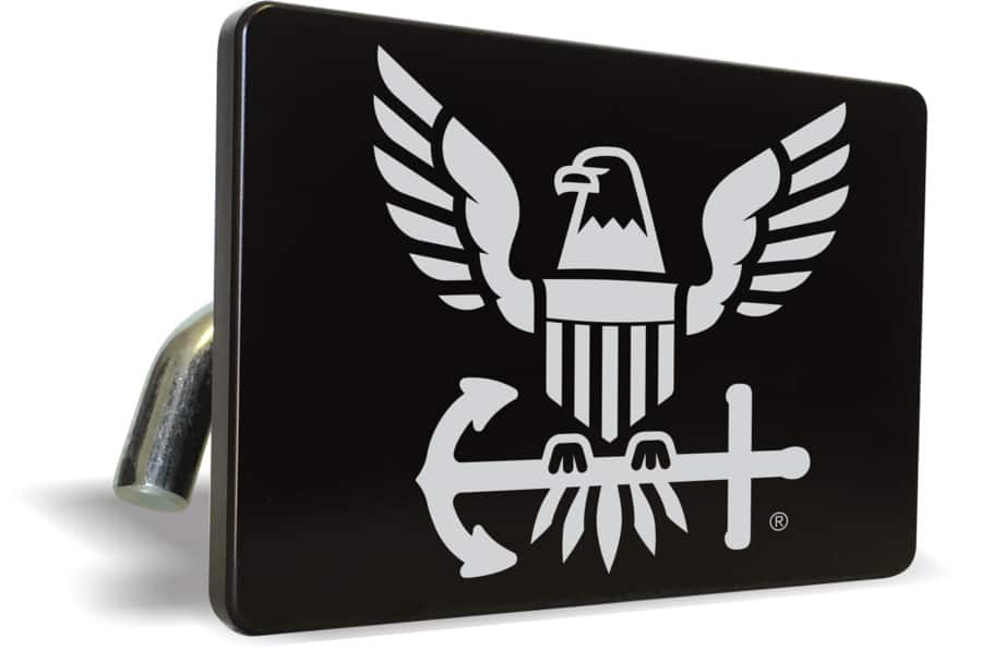 U.S. Navy Eagle and Anchor - Tow Hitch Cover